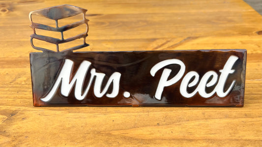 Custom Desk Name Plates