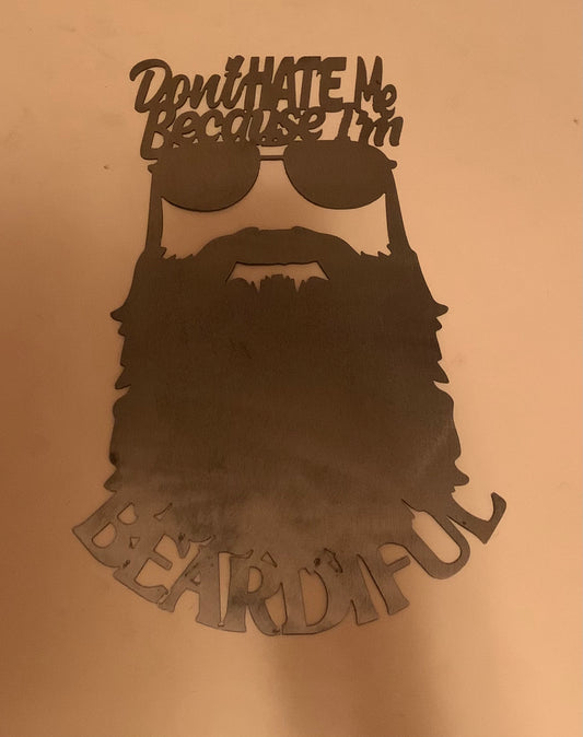 Beardiful  wall art